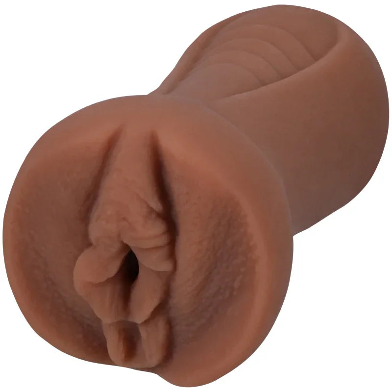 Signature Strokers - Scarlit Scandal - Ultraskyn Pocket Pussy - Caramel - MyPleasure