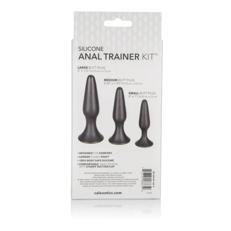 Silicone Anal Trainer Kit - MyPleasure