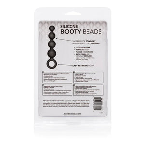 Silicone Booty Beads - Black - MyPleasure