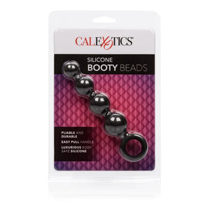 Silicone Booty Beads - Black - MyPleasure