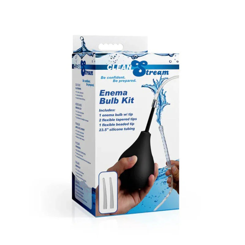 Silicone Enema Bulb Kit - MyPleasure