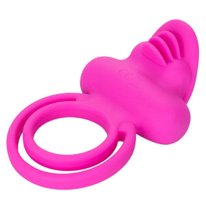 Silicone Rechargeable Dual Clit Flicker Enhancer - MyPleasure