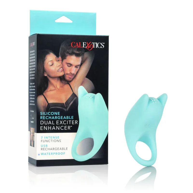 Silicone Rechargeable Dual Exciter Enhancer - MyPleasure