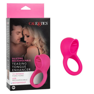 Silicone Rechargeable Teasing Tongue Enhancer - MyPleasure