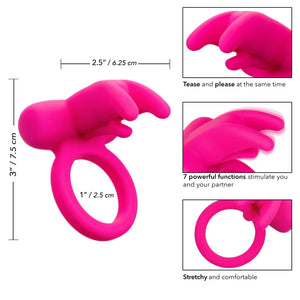 Silicone Rechargeable Triple Clit Flicker - MyPleasure