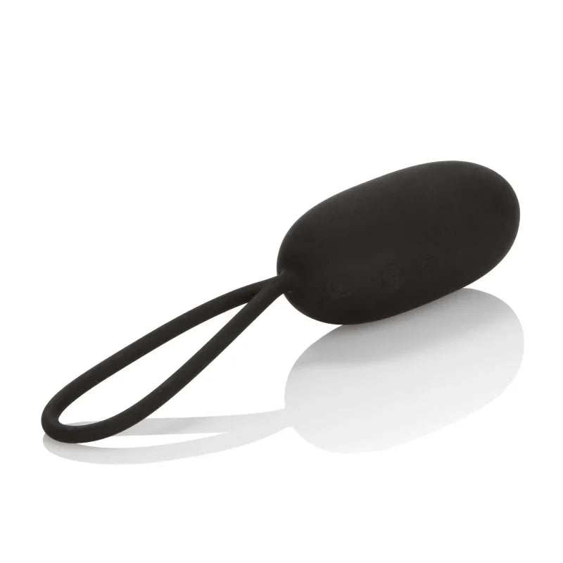 Silicone Remote Rechargeable Egg - Black - MyPleasure