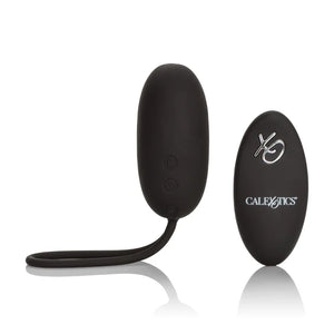 Silicone Remote Rechargeable Egg - Black - MyPleasure