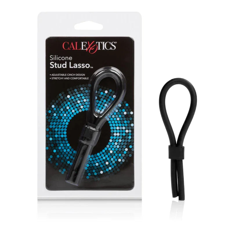 Silicone Stud Lasso - Black - MyPleasure