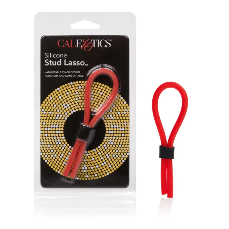 Silicone Stud Lasso - Red - MyPleasure