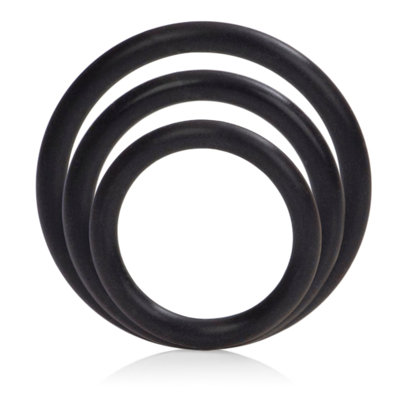 Silicone Support Rings - Black