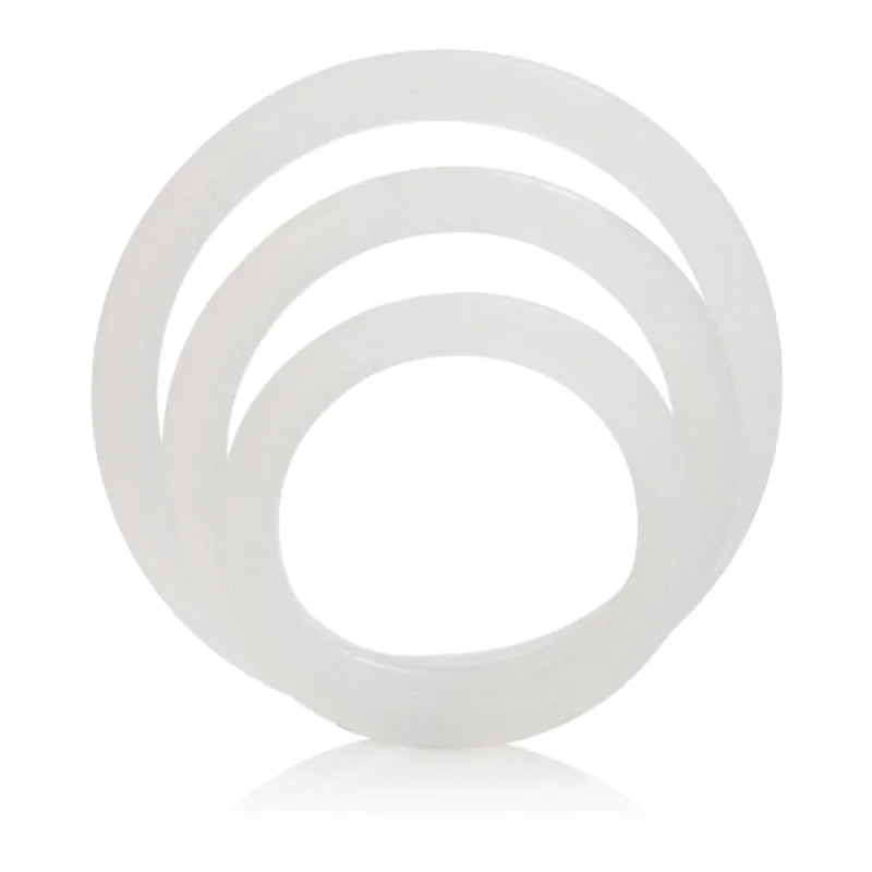 Silicone Support Rings - Clear - MyPleasure
