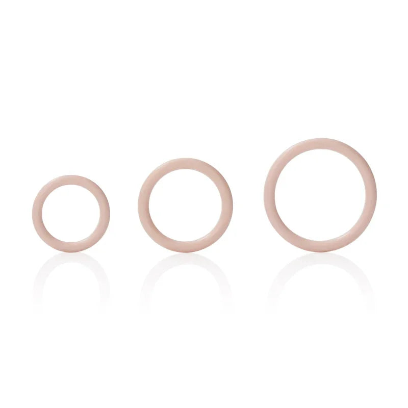 Silicone Support Rings - Ivory - MyPleasure