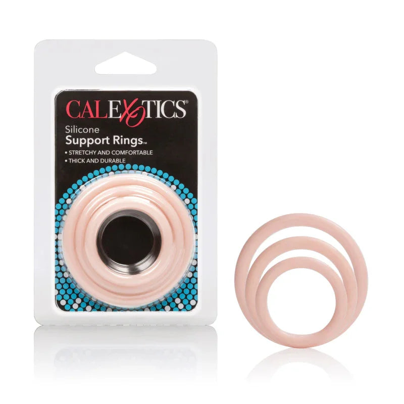 Silicone Support Rings - Ivory - MyPleasure