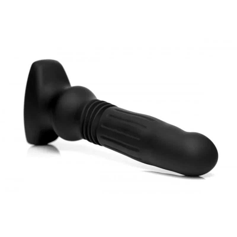 Silicone Swelling & Thrusting Plug With Remote Control - MyPleasure