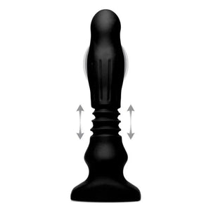 Silicone Swelling & Thrusting Plug With Remote Control - MyPleasure