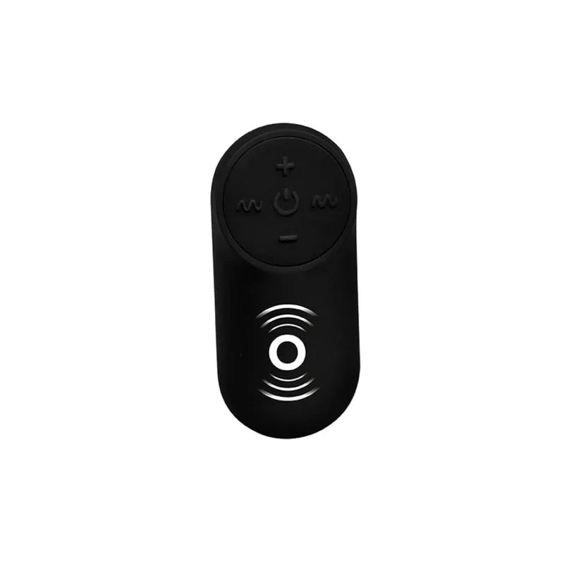 Silicone Vibrating Bullet With Remote Control - MyPleasure