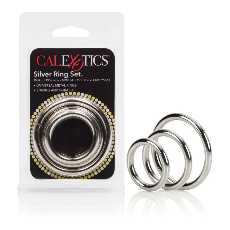 Silver Ring 3 Piece Set - MyPleasure