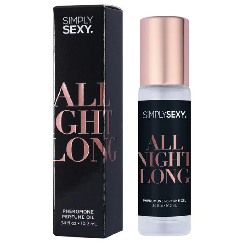 Simply Sexy All Night Long - Pheromone Perfume Oil Roll on - .34oz | 10.2ml