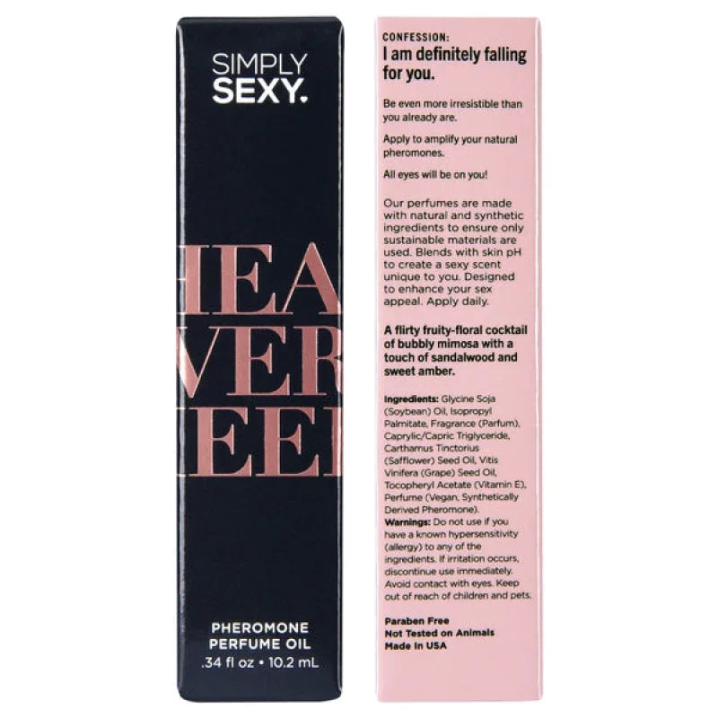 Simply Sexy Head Over Heels - Pheromone Perfume - .31oz | 9.2ml - MyPleasure