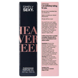 Simply Sexy Head Over Heels - Pheromone Perfume Oil Roll on - .34oz | 10.2ml - MyPleasure