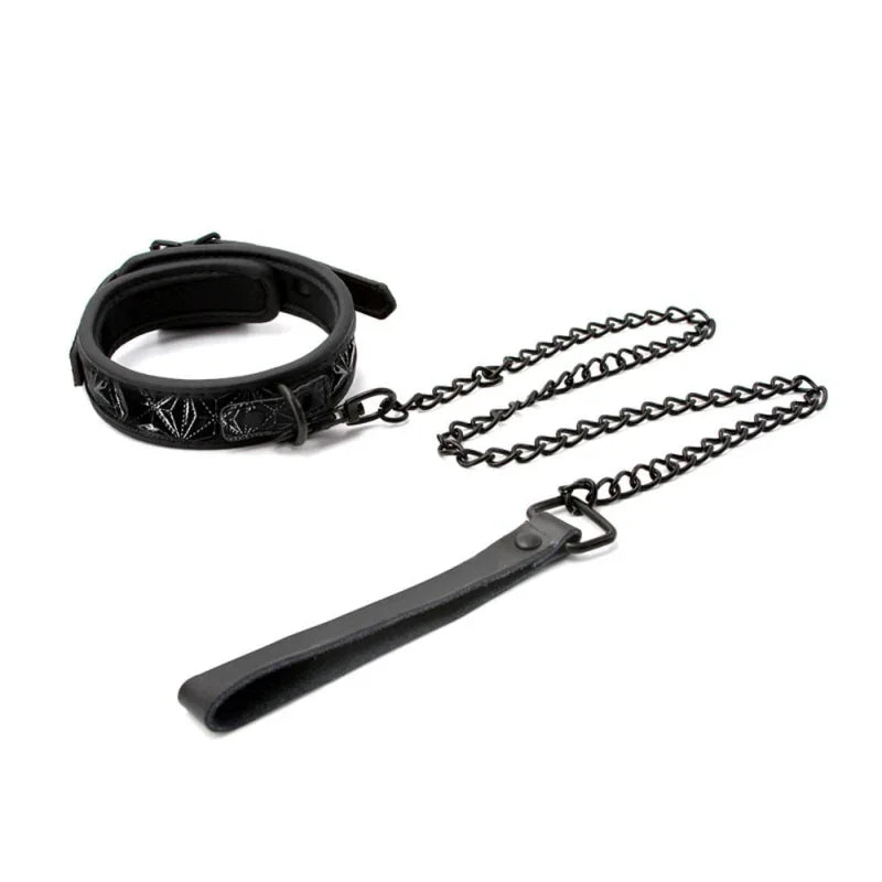 Sinful - 1" Collar - Black - MyPleasure