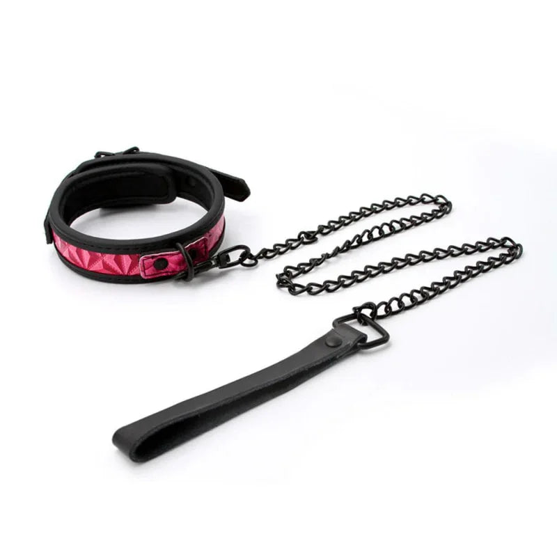 Sinful - 1" Collar - Pink - MyPleasure
