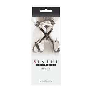 Sinful - Hogtie - Black - MyPleasure