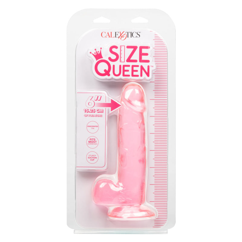 Size Queen 6 Inch - Pink