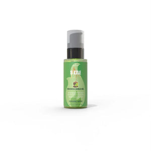 Sizzle Lips Caramel Apple 2oz Edible Warming Massage Gel - MyPleasure