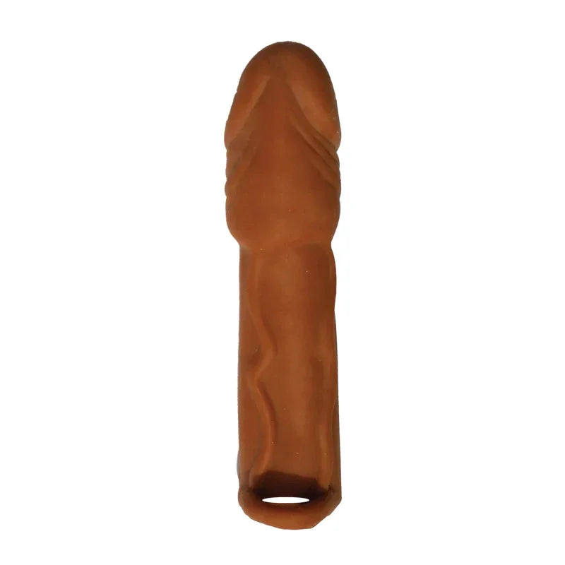Skinsations Latin Lover Series Husky Lover 7 Inch Vibrating - Brown - MyPleasure
