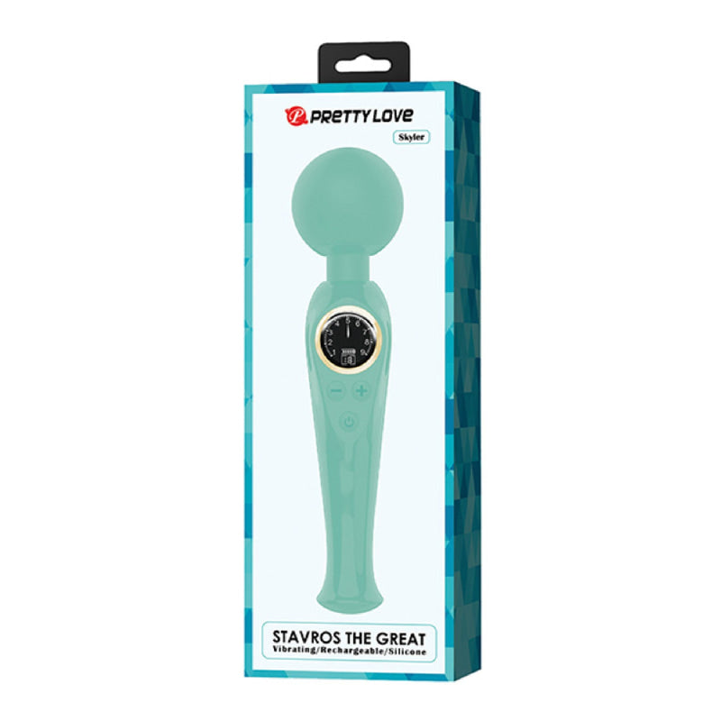 Skylar - Led Digital Display Wand - Turquoise