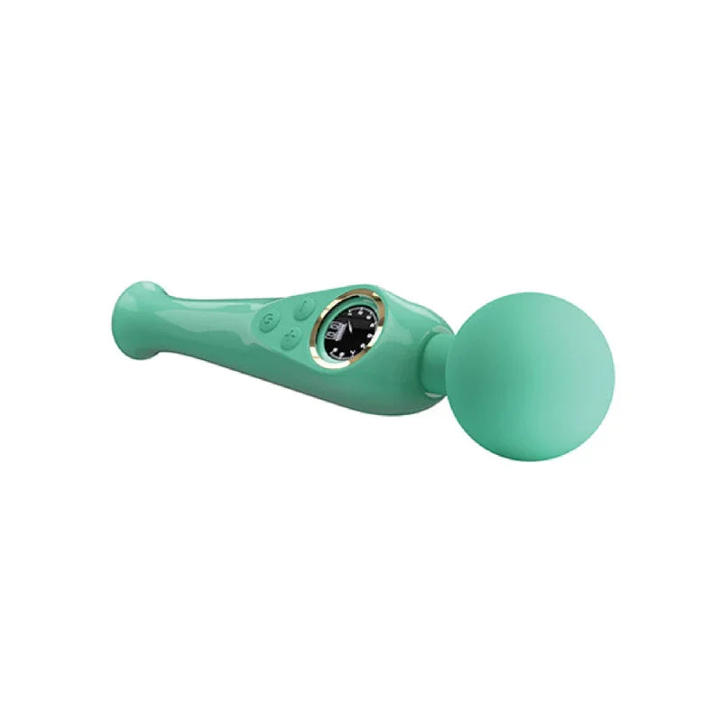 Skylar - Led Digital Display Wand - Turquoise - MyPleasure