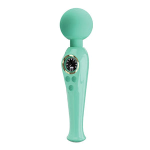 Skylar - Led Digital Display Wand - Turquoise - MyPleasure