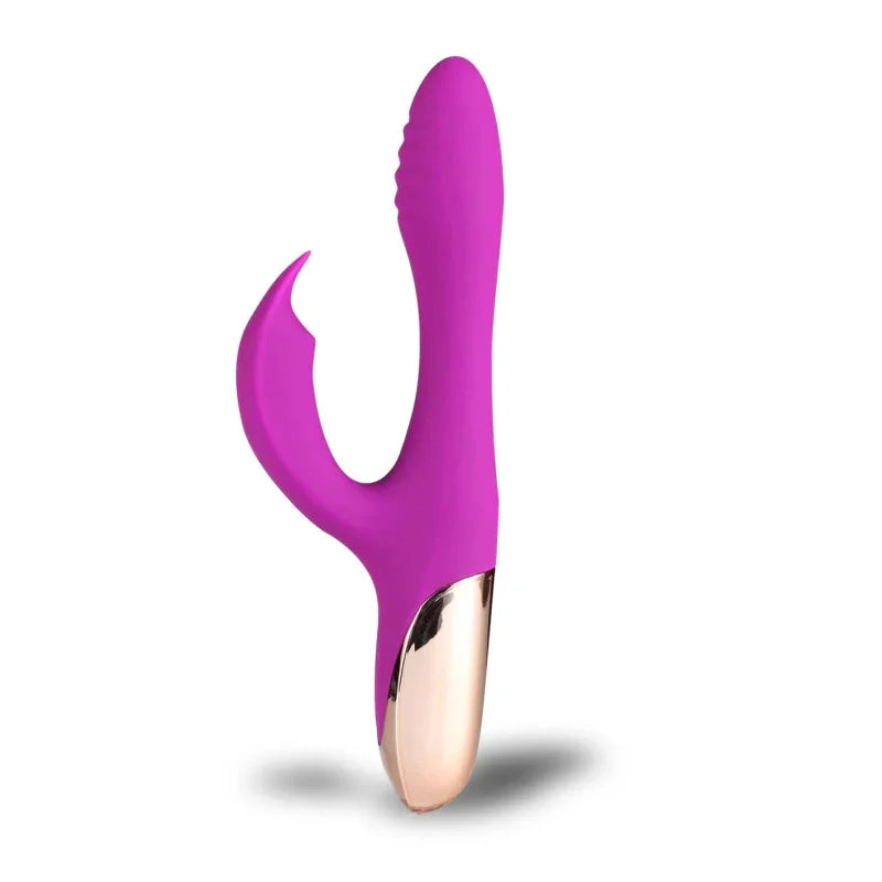 Skyler Silicone Bendable Rabbit - Purple - MyPleasure