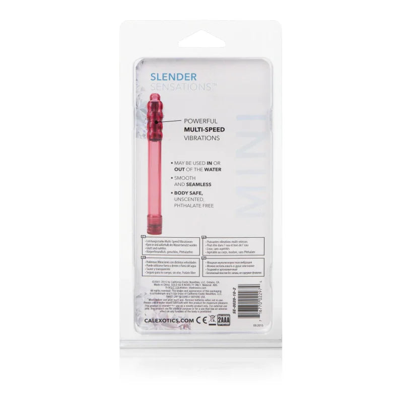 Slender Sensations - Red - MyPleasure