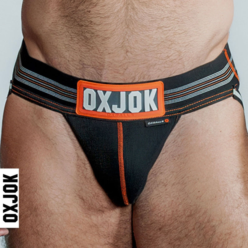 Slingjock Upthrust Slider-Strap Jock Black Iron -  Small