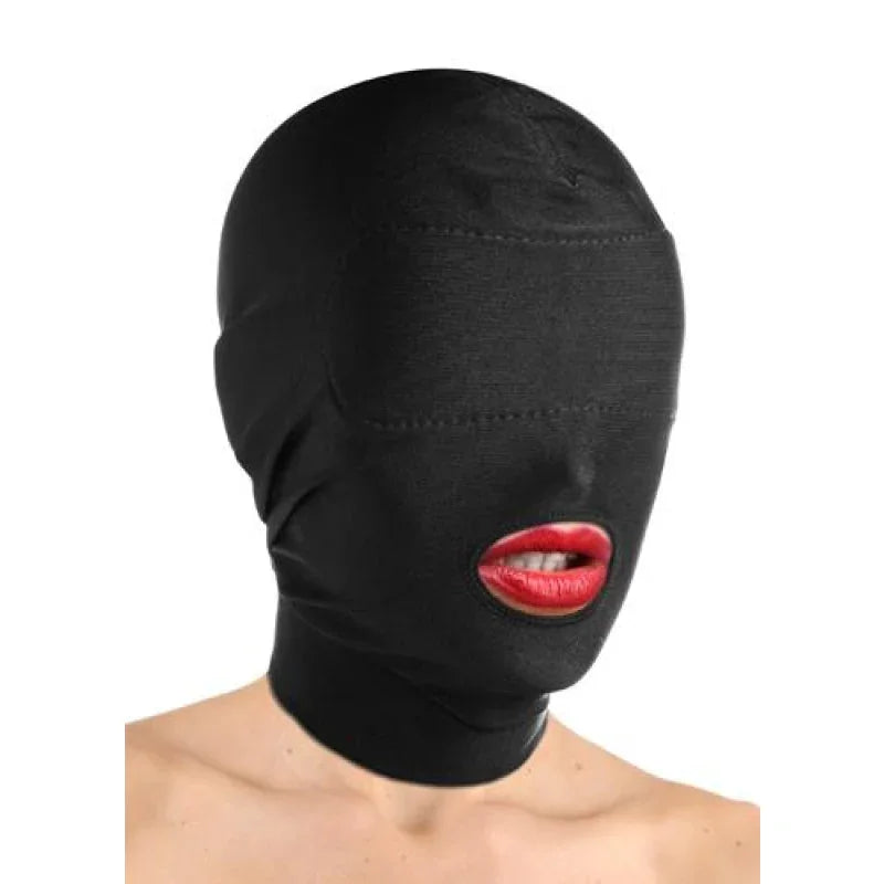 Spandex Hood With Padded Eyes and Open Mouth - MyPleasure