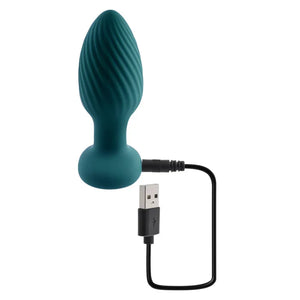Spinning Tail Teaser - Butt Plug - Deep Teal - MyPleasure