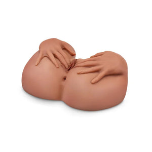 Spread My Tight Pussy Mega Masturbator - Brown - MyPleasure