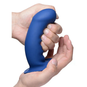 Squeezable Thick Phallic Dildo - Blue - MyPleasure