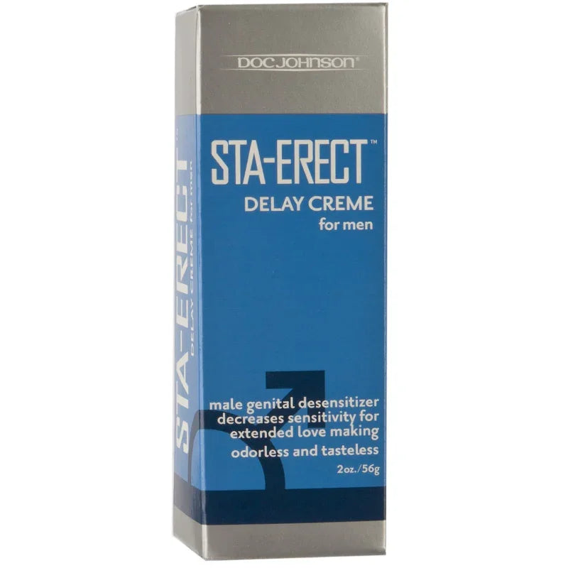 Sta-Erect Delay Cream for Men - 2 Oz. - Boxed - MyPleasure