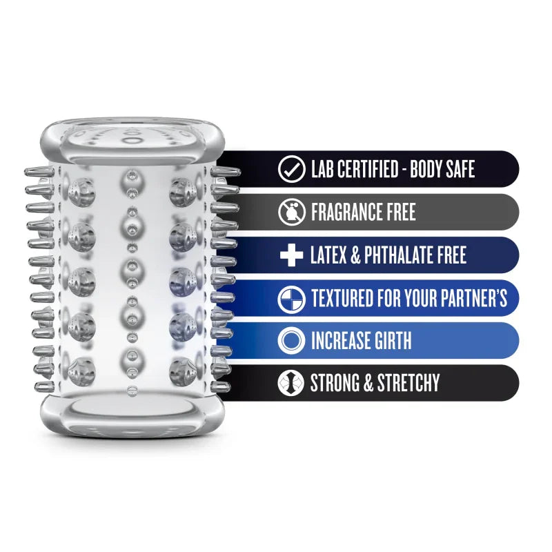 Stay Hard Cock Sleeve 03 - Clear - MyPleasure