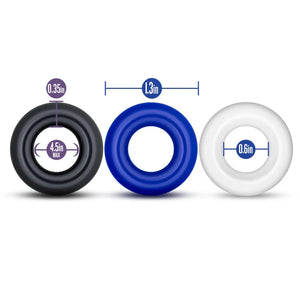 Stay Hard Donut Rings - 3 Pack - MyPleasure