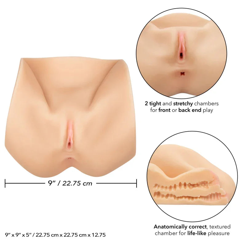 Stroke It Life-Size Pussy - Ivory - MyPleasure