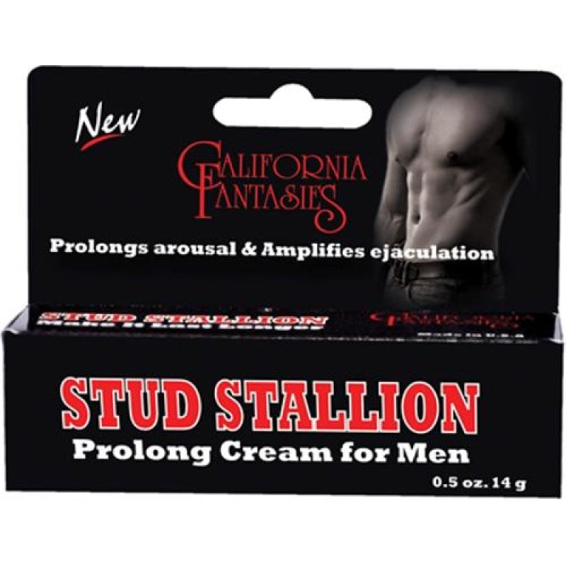 Stud Stallion - Prolong Cream for Men - 0.5 Oz. Tube - Boxed