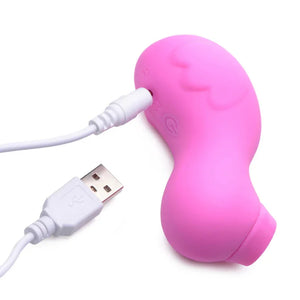 Sucky Ducky Silicone Clitoral Stimulator - Pink - MyPleasure