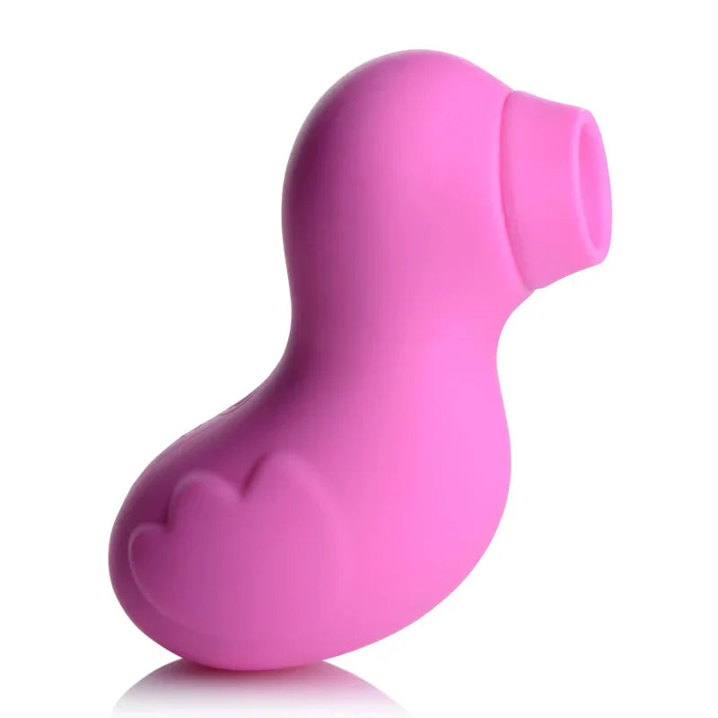 Sucky Ducky Silicone Clitoral Stimulator - Pink - MyPleasure
