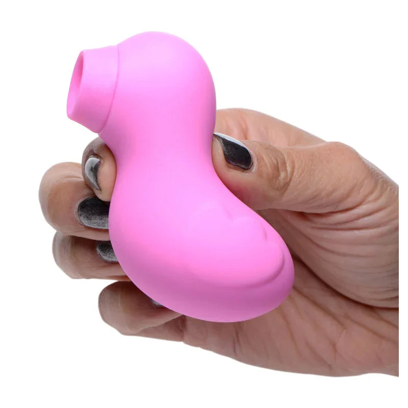 Sucky Ducky Silicone Clitoral Stimulator - Pink - MyPleasure