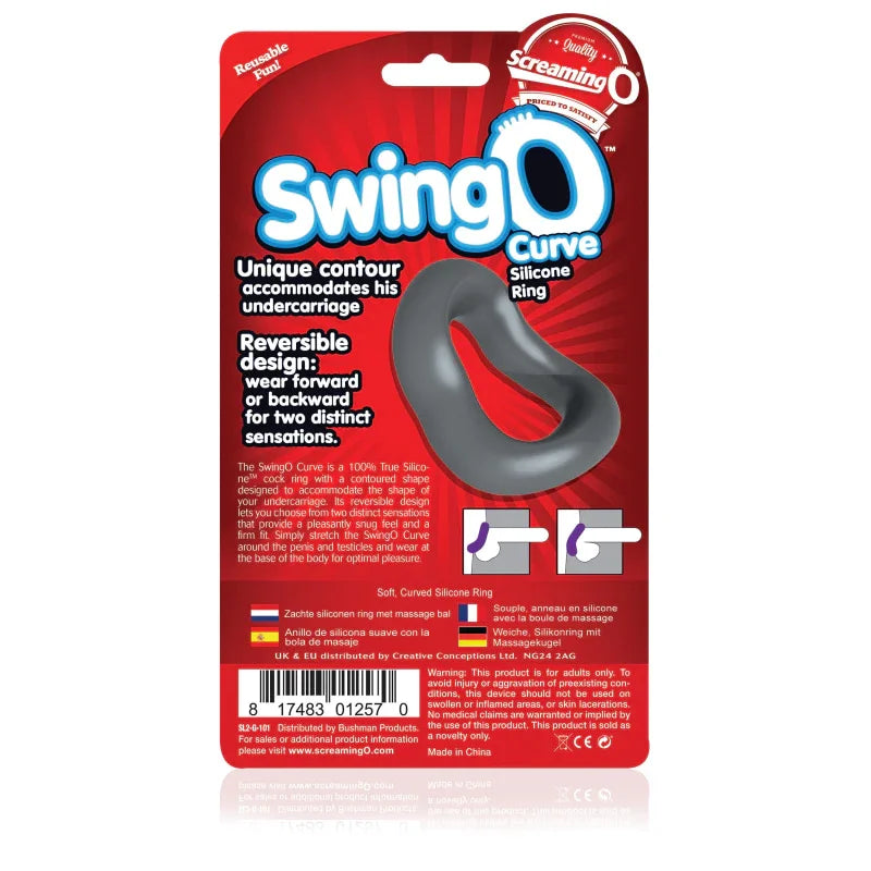 Swingo Curve - Each - Grey - MyPleasure