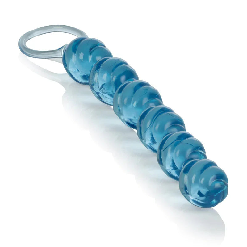 Swirl Pleasure Beads - Blue - MyPleasure